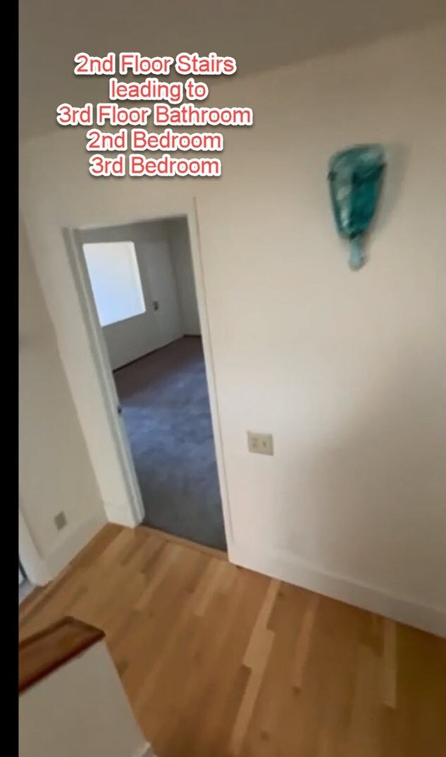 Hallway view into Primary Bedroom - 6956 Sayre Dr