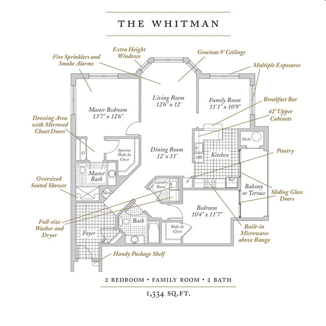 The Whitman - Evergreens at Columbia Town Center