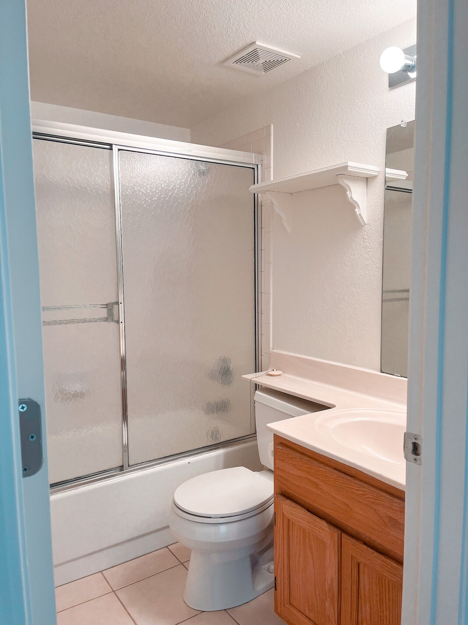 Bathroom 1 across from Bedroom 1 - 1915 N Scovel St