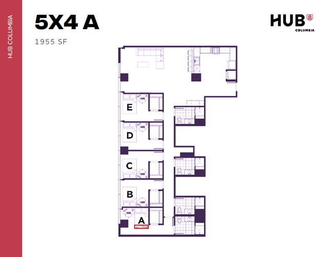 5x4 A - Hub Columbia