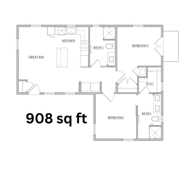 Chicory - Private Balcony 908 sq ft - Culdesac Tempe