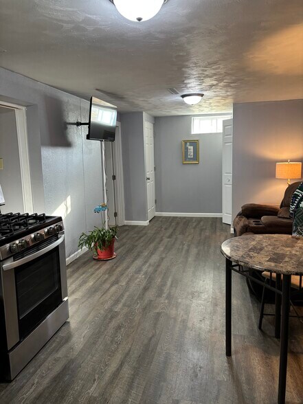 The living area - 126 E College Ave