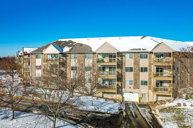 Parking Garage Entrance - Ages 62+ Realife Co-Op of Brooklyn Park