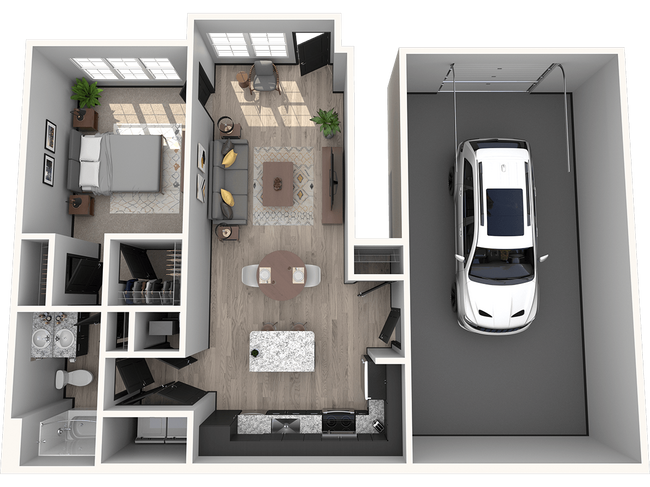 Floorplan - The Towne at Northgate