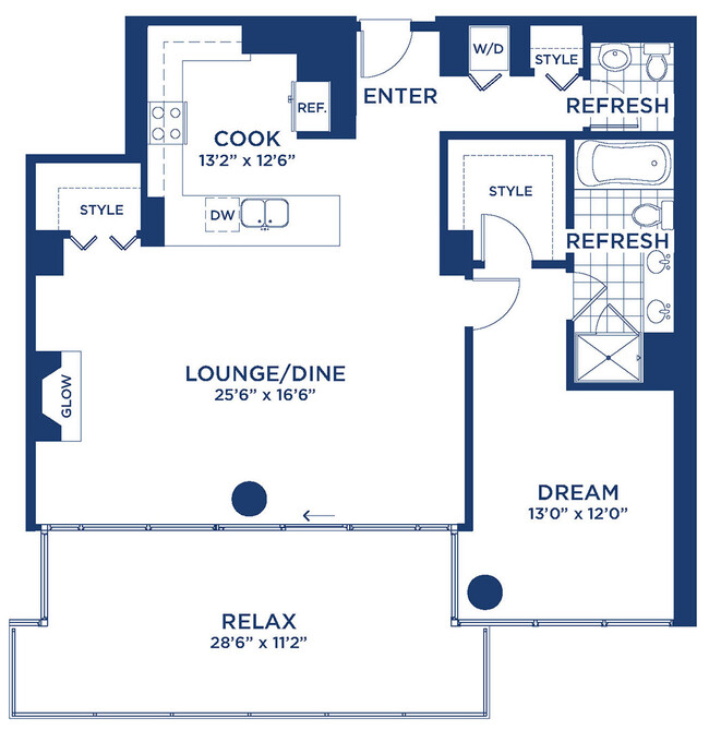 Floorplan - Burnham Pointe