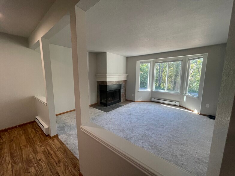 cozy wood burning fireplace - 280 NW Holly St