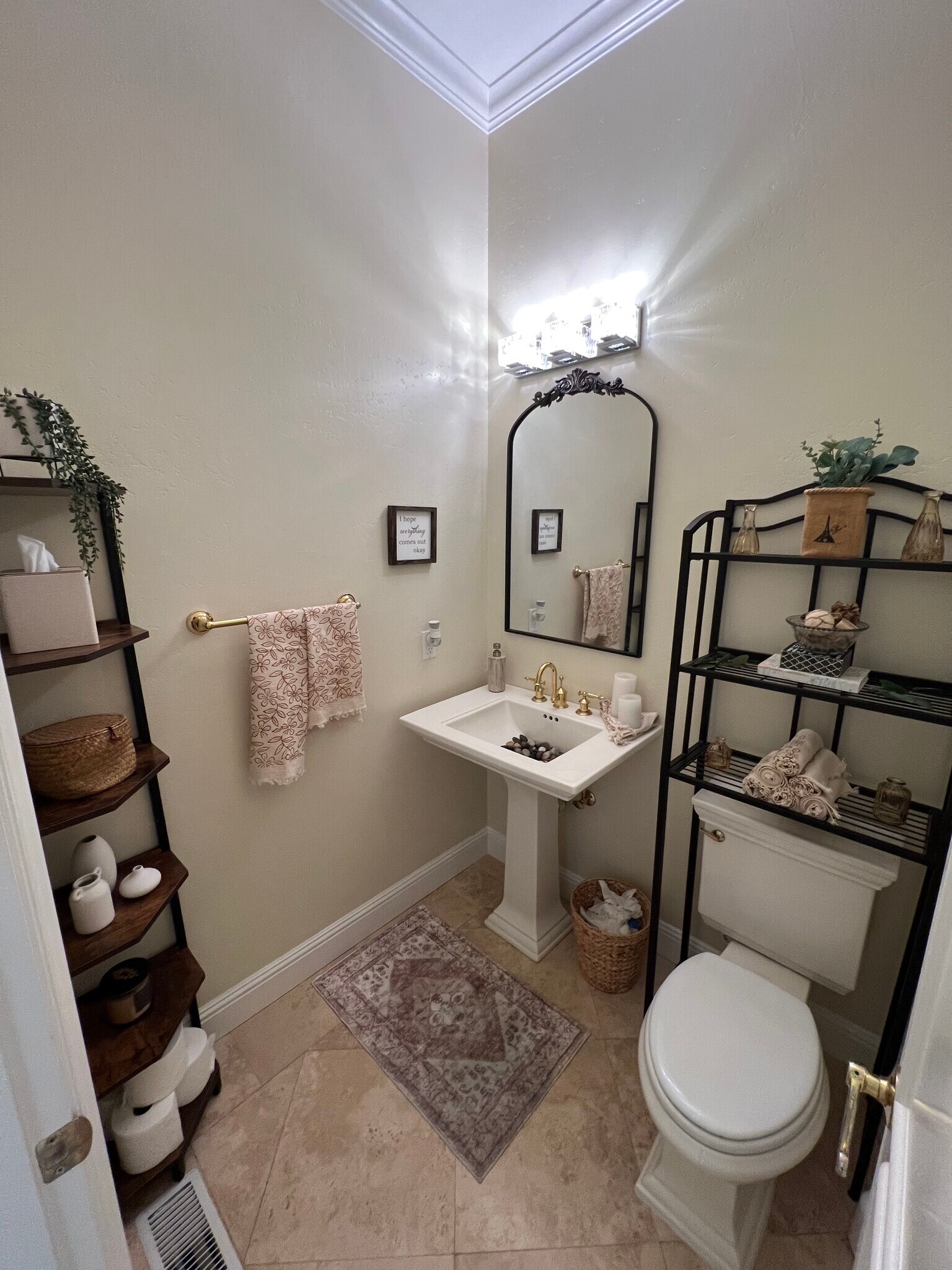 Downstairs 1/2 bath - 9220 Touchstone Ct