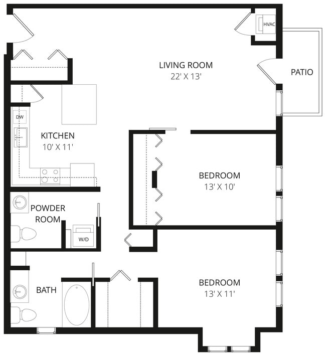 Floorplan - Marbella on Dean