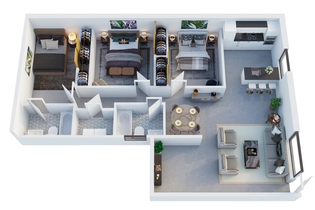 Floorplan - Peanut Factory Flats