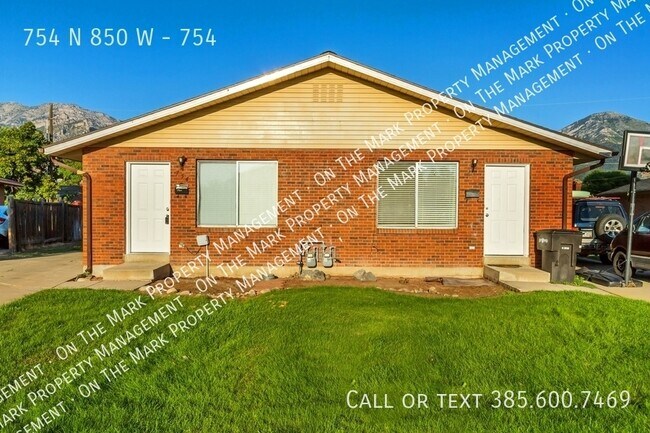 Primary Photo - 754 N 850 W St