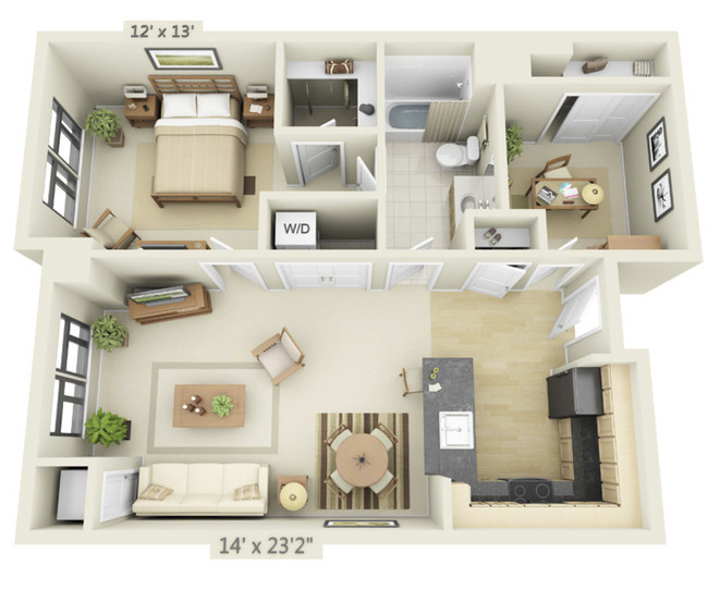 Floorplan - Kanso Silver Spring