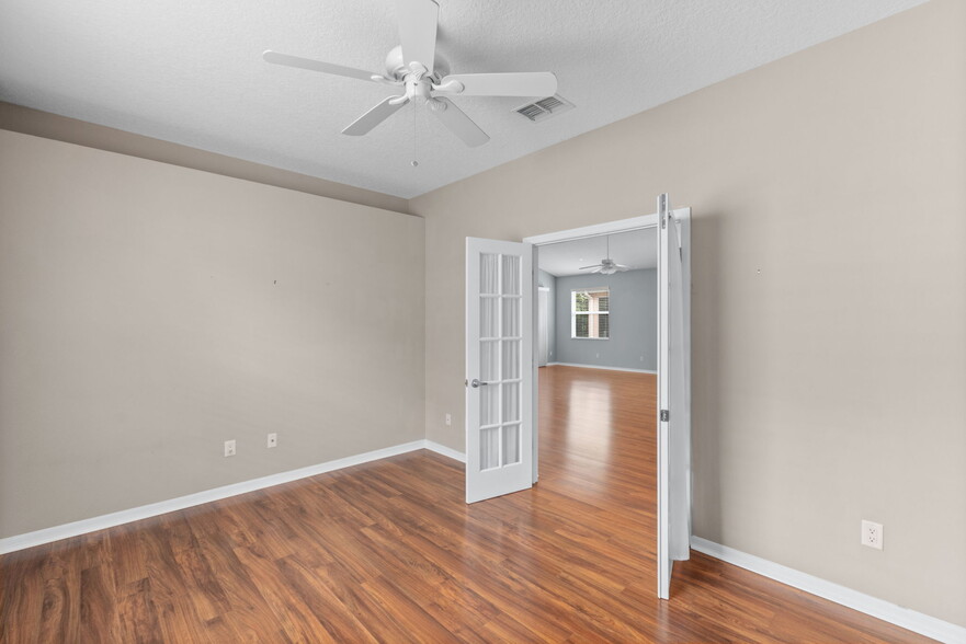 Office or Den W/French Double Doors and Fan - 800 Crestwood Dr