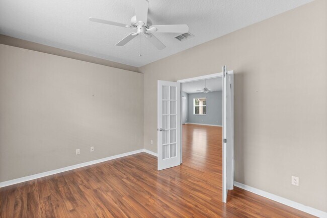 Office or Den W/French Double Doors and Fan - 800 Crestwood Dr