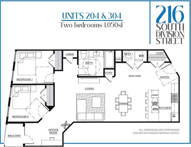 Floorplan - 216 S Division St