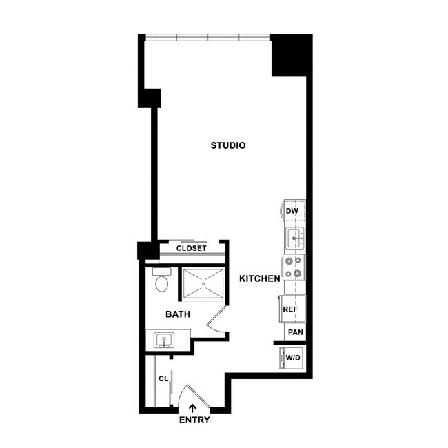 Floorplan - The Studio Park Tower