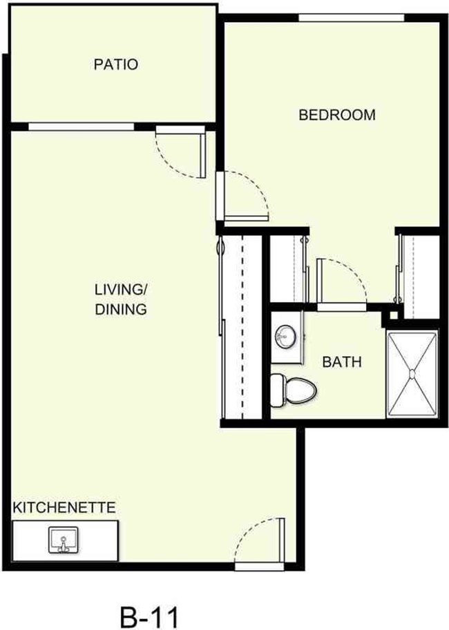 Floor Plan B-11 - Pearl Crossing