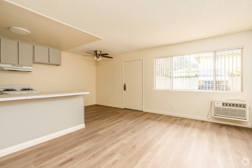 1BR, 1BA - 527SF - Living Room - Lake Street Apartments