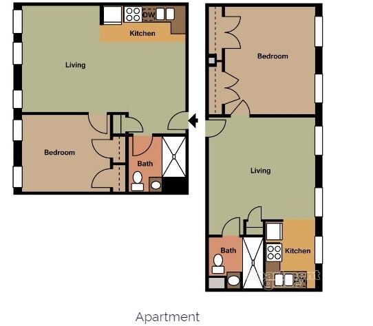 Floorplan - City Trust Apartments