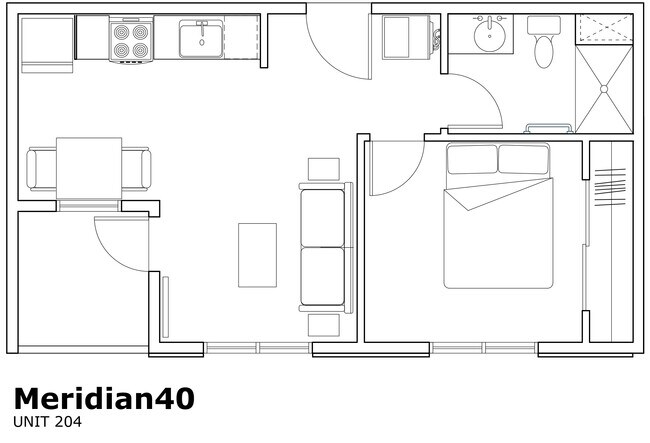 Floorplan - Meridian 40