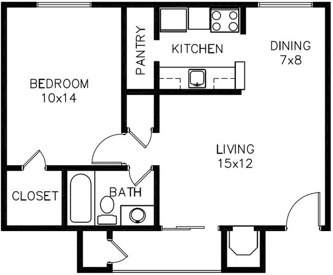 Floorplan - Henderson Flats