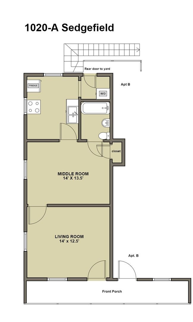 Building Photo - Newer windows, hardwood floors, a big pantry — and 9th Street a short walk away.