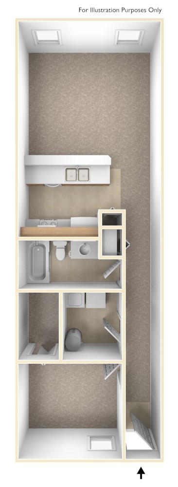 Floorplan - River Walk Apartments