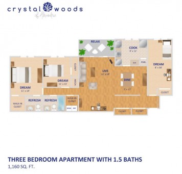 Floorplan - Crystal Woods