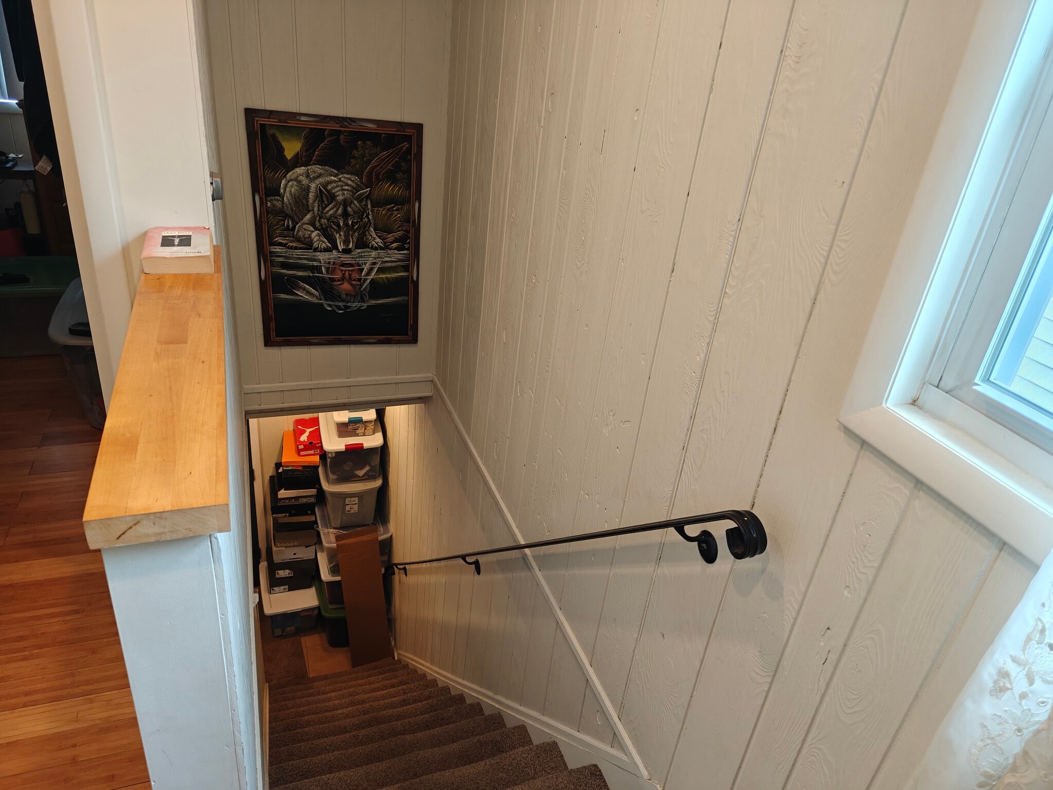 Stairs facing down. - 29 Peter Way
