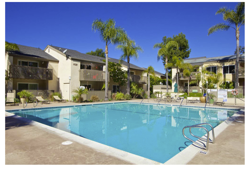 One of the two community pools - 3076 Via Alicante Unit L