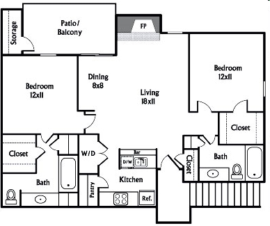 2BR/2BA - The Fielder