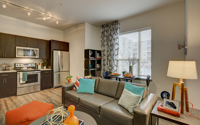 Hubble - Kitchen / Living - Northside Apartments