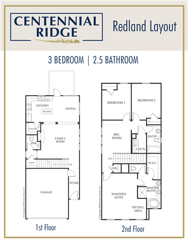 Floorplan - Centennial Ridge