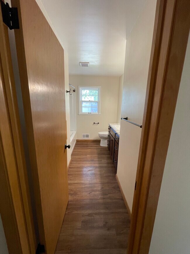 Brand new bathroom (main level) - 1208 E 30th St