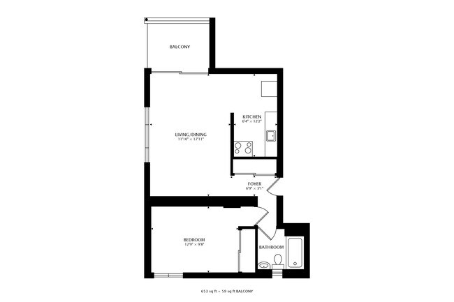 Floorplan - 2166 E 27th Street
