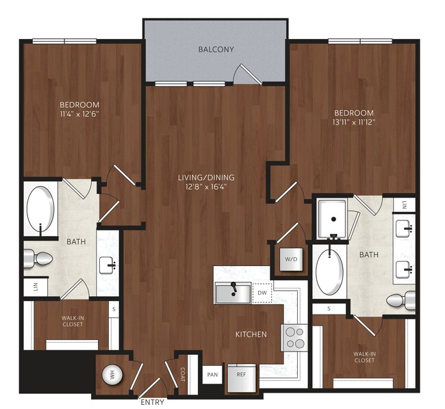 Floorplan - The Park at Katy Trail