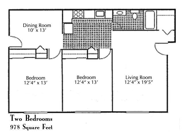 Floorplan - COURTYARD PRINCETON PLACE