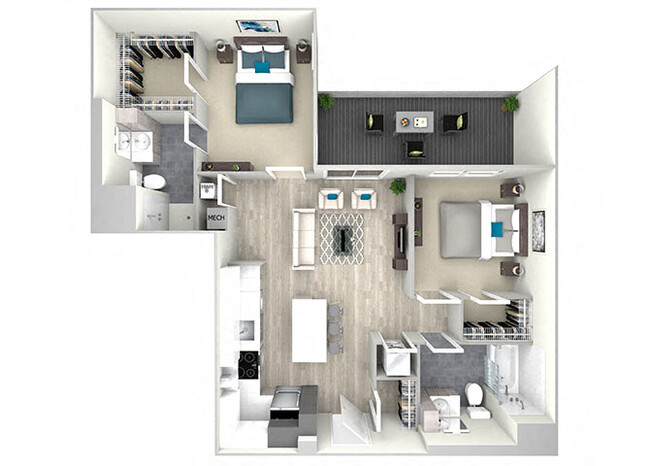 Floorplan - Nightingale Apartments