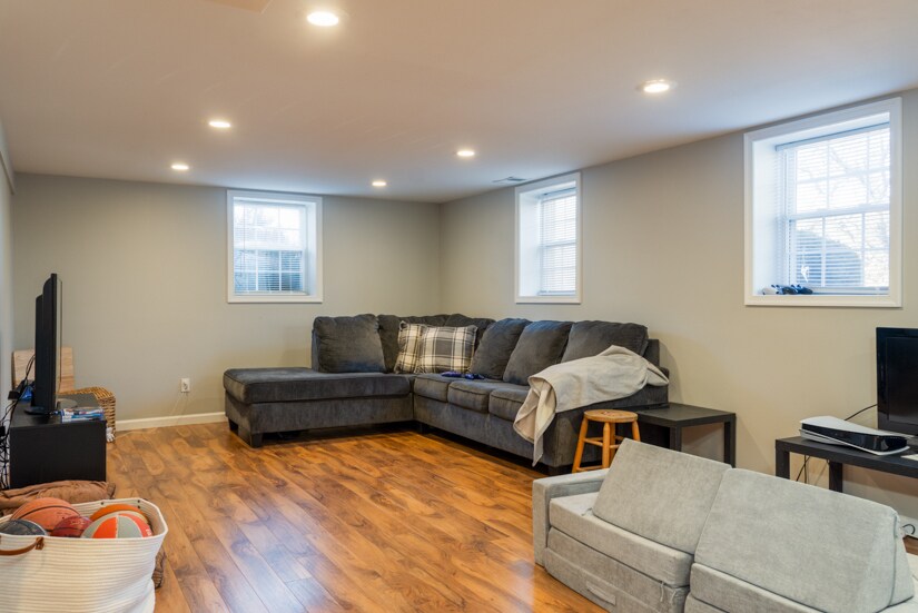 Fully Finished Basement with Two Private Entrances - 621 Broadview Dr