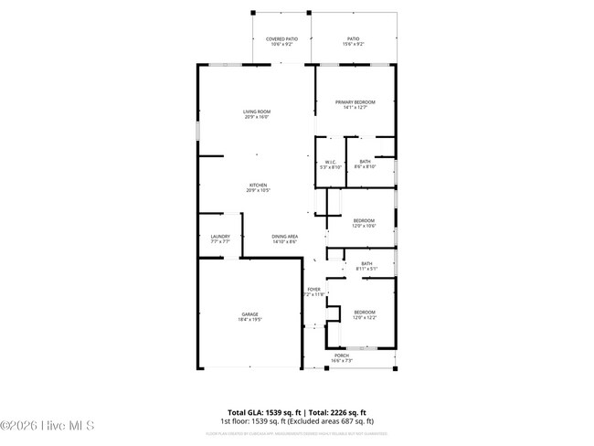 Building Photo - 3 Bed 2 Bath Unfurnished Single Family Home