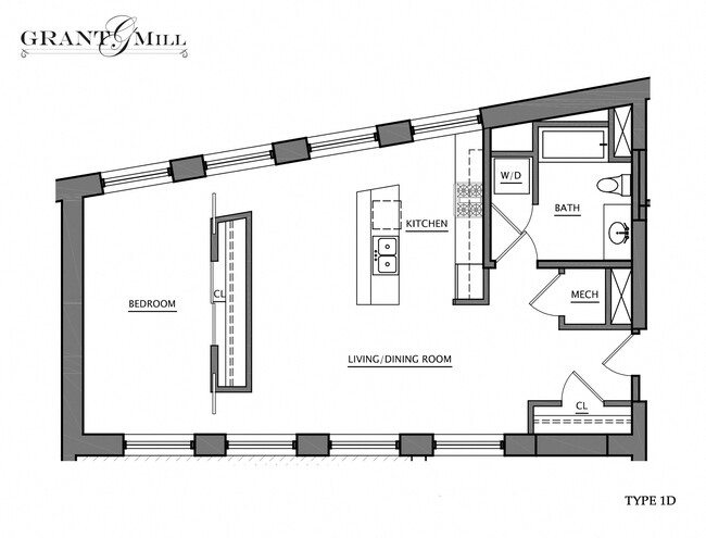 Floorplan - Grant Mill