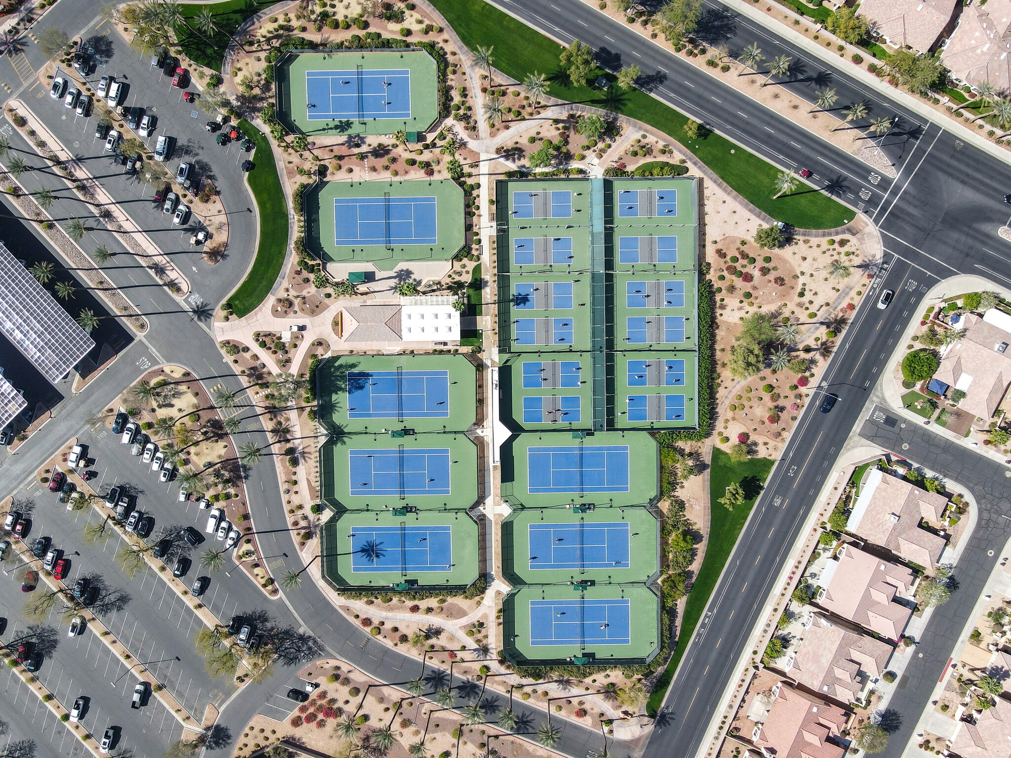 Tennis and pickle ball - 78278 Desert Willow Dr