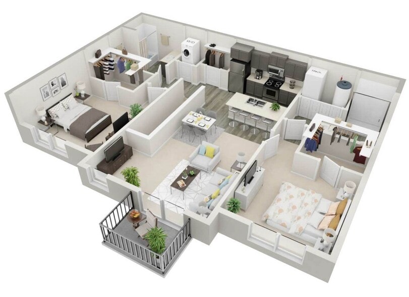 Interior Photo - The Granary Townhomes