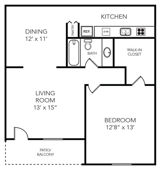 The Baldwin - 1 Bed 1 Bath - 800 Sq. Ft. - Serena Winter Park