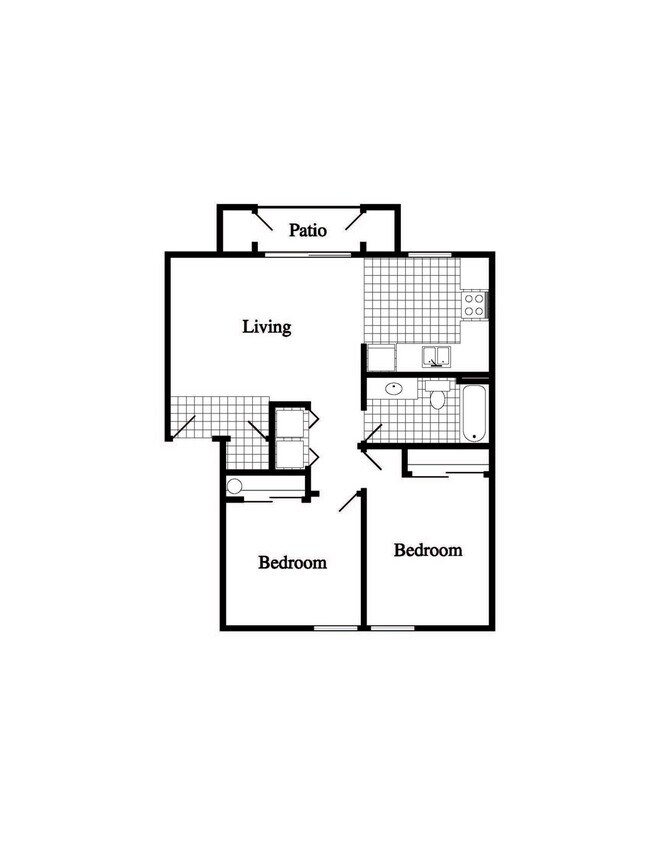 Landmark CA B1 One Bedroom - The Landmark