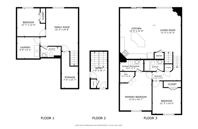Floorplan - Town Square Townhomes