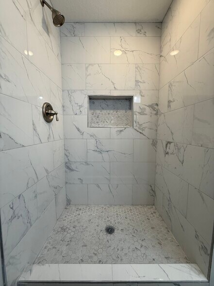 Tiled Shower - 5032 Welborn Rd