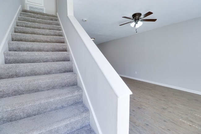 Carpeted Stairs - Dell Place