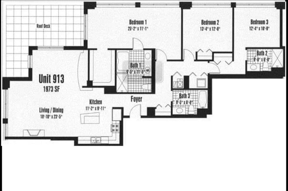Floorplan - 933 W Van Buren St