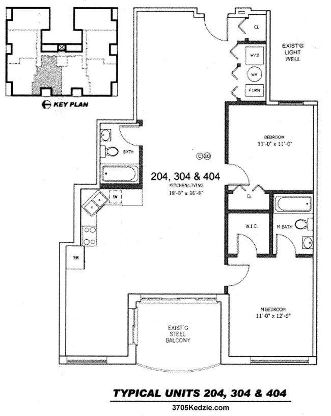 Floorplan - 3705 N Kedzie Ave.