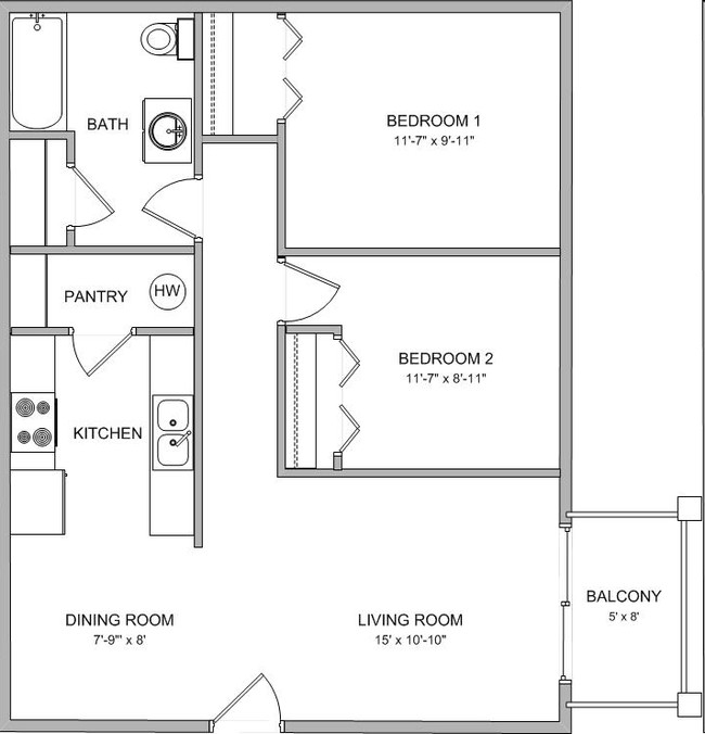 2BR/1BA - Sedalia Heights